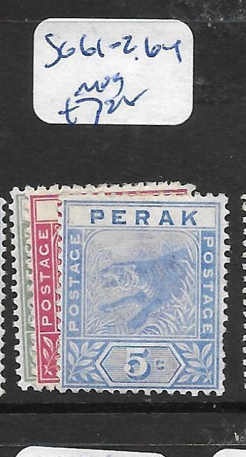 MALAYA  PERAK   (PP2305B)  TIGER   1C- 5C  SG  61-2, 64     MOG