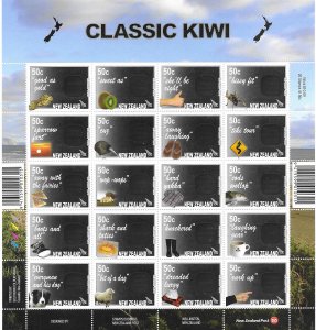 New Zealand 2144   2007  S/S  VF  Mint NH classic  Kiwi 