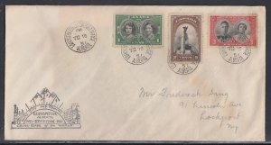 Canada - Jul 1951 Edmonton, AB Exhibition Cover to States