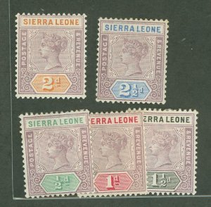 Sierra Leone #34-38