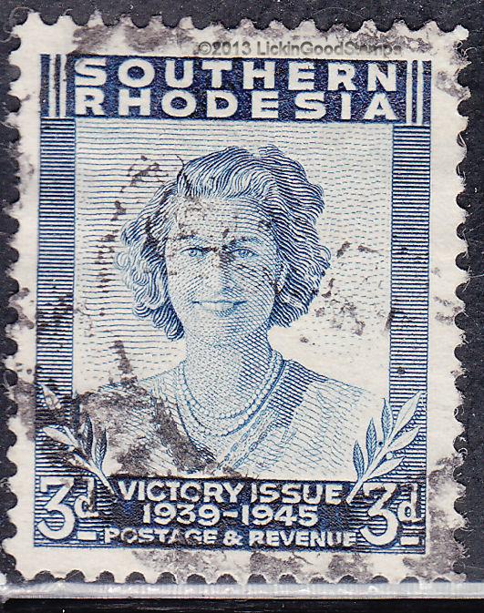 Southern Rhodesia 69 USED 1947 Victory Issue