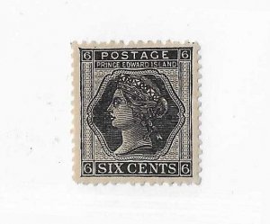 Prince Edward Island Sc #15 6c black  centered OG FVF