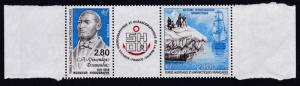 French Southern & Antarctic Territories 1994 Earths Magnetic Field PAIR VF/NH