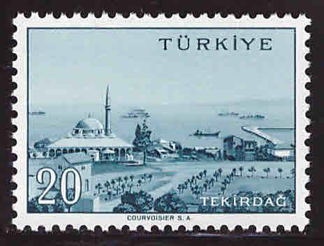 TURKEY Scott 1415 MNH** 32.5x22mm stamp