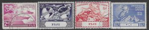 Fiji 141-44   1949  set  4   fvf used