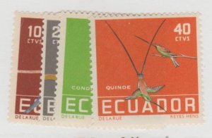 Ecuador Scott #634-637 Stamp - Mint Set