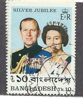 Bangladesh #125 Silver Jubilee  ( U) CV $1.10