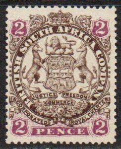 Rhodesia Sc #28 Mint no gum