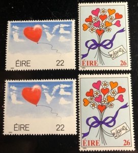 Ireland Scott# 606-607 VF NH Unused Group of 2 Sets Cat. $4.50