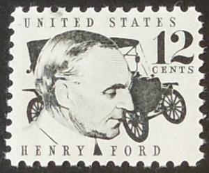 1968 12c Henry Ford Scott 1286A Mint NH