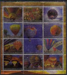 South Ossetia Republic (Kussar Iryston) 2000 Hot Air Ball...