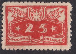Poland O5 Official Postage 1920