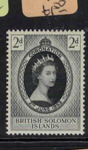 British Solomon Islands SG 81 MNH (6glu)
