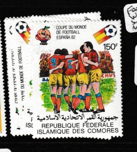 Comoros Football World Cup SC 507-511 MNH (1gem)