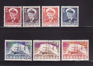 Greenland 29, 31-33, 35-37 U Frederik IX, Ships