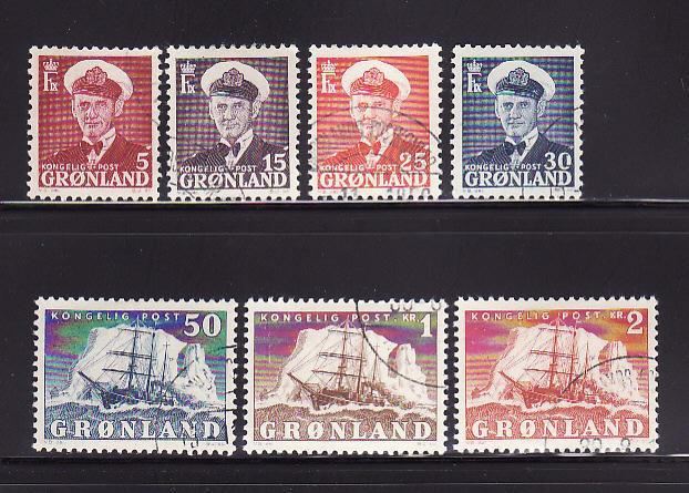 Greenland 29, 31-33, 35-37 U Frederik IX, Ships