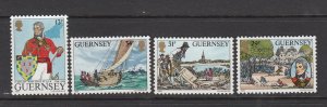 Guernsey 1984 Sir J Doyle set 4 - Unmounted mint