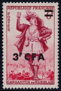✔️  FRENCH REUNION 1953 - GARGANTUA RABELAIS - SC. 298 ** MNH [ST071]