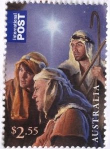Australia 4013 (used) $2.25 Christmas: Shepherds (2013)
