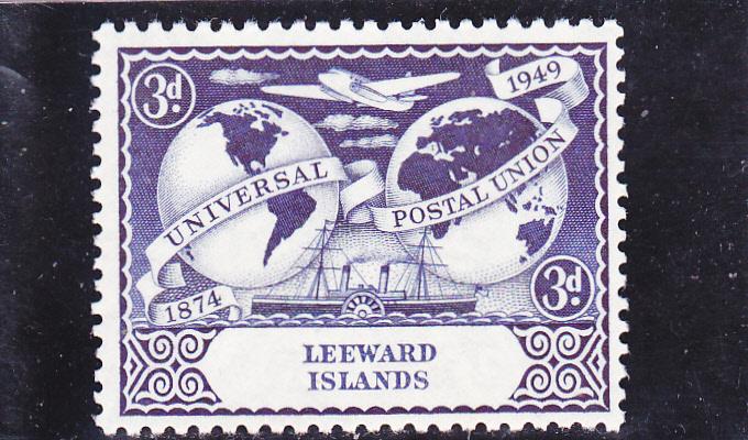 Leeward Islands  Scott#  127  MH