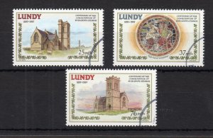 LUNDY: ST HELENA'S CHURCH SET USED