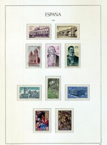 SPAIN 1968/70 Sport Art Castles MNH MH on 13 Pages(Apx110+Items)RK338