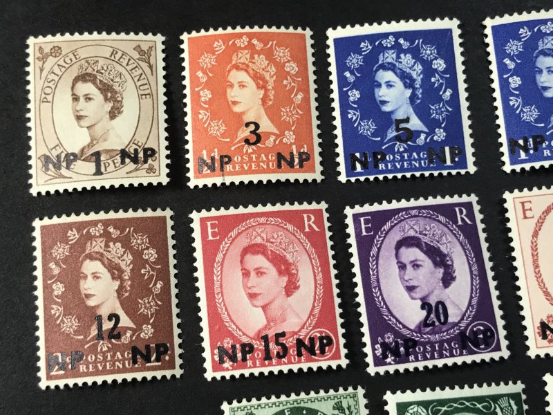 MUSCAT/OMAN # 79-93-MINT NEVER/HINGED-----COMPLETE SET------1960-61