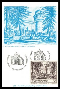 Vatican City 601-606 Set of Six Maxi Cards U/A FDC