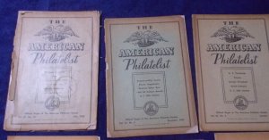 THE AMERICAN PHILATELIST, 11 magazines collection, July 1949 / December 1950