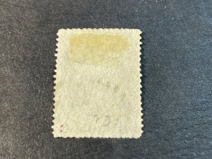 CEYLON # 23-USED----SINGLE----VIOLET----1861