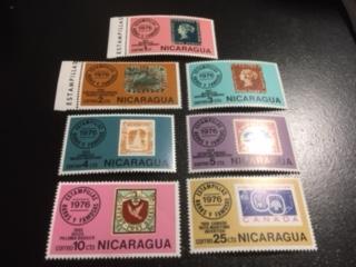 Nicaragua sc 1038-1044 MNH