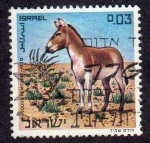 Israel 437 - Used - Syrian Wild Ass / Animal (cv $0.30)