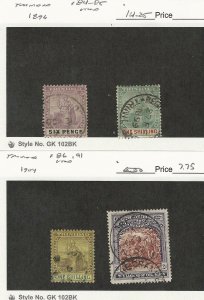 Trinidad, Postage Stamp, #84-85, 86, 91 Used, 1896-1904, JFZ