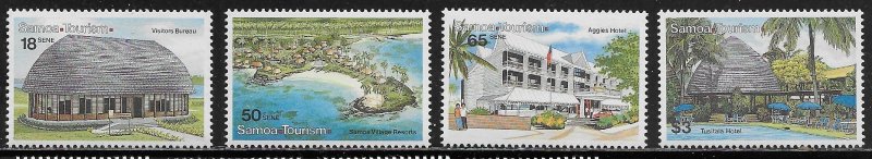 Samoa Scott #'s 776 - 779 MNH