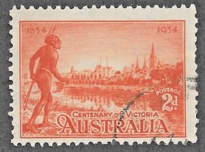 Australia (1934) - Scott # 142,  Used 
