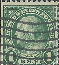 # 552 Used Deep Green Ben Franklin