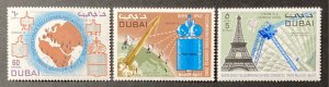 Dubai 1971 #146,c55-6, Telecommunications, MNH.