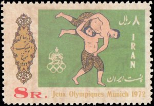 Iran #1671-1676, Complete Set(6), 1972, Olympics, Chess, Sports, Never Hinged...