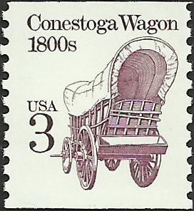 # 2252 MINT NEVER HINGED CONESTOGA WAGON