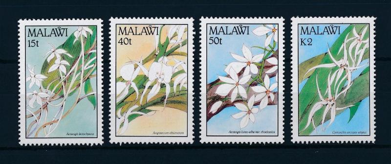 [50871] Malawi 1990 Flowers Orchids MNH