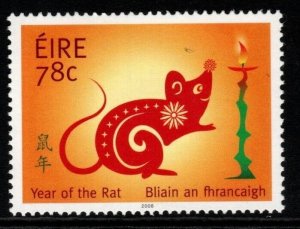 IRELAND SG1881 2008 CHINESE NEW YEAR. YEAR OF THE RAT MNH