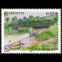 MAYOTTE 2004 - Scott# 207 Kwale Bridge Set of 1 NH