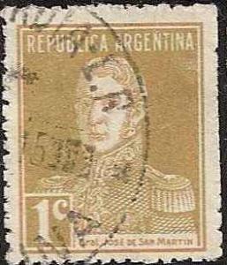 Argentina - 341 - Used - SCV-0.25
