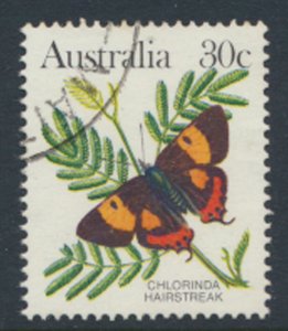 Australia  Sc# 875A Used Butterfly  see details & scan