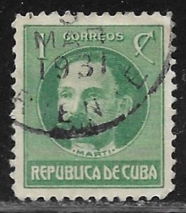 Cuba 264: 1c Jose Marti,used, F-VF