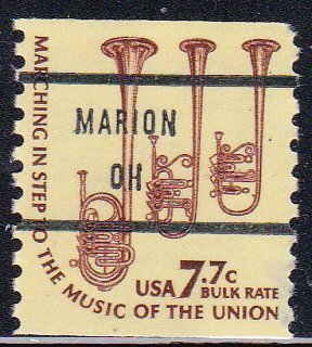 Precancel - Marion, OH PSS 1614-81 - Bureau Issue