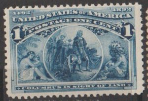 U.S. Scott #230 Columbian Stamp - Mint NH Single - IND