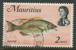 STAMP STATION PERTH Mauritius #339a Sea Life Issue FU 1972-1974