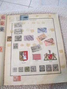 VEGAS - Battered 1928 Scott Album - OLD Stamps Incl China  >160 Photos! FE604