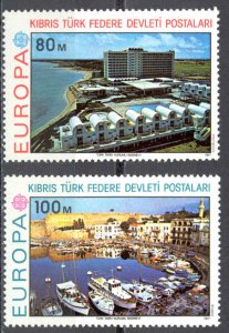 Turkey Northern Cyprus Sc# 41-42 MH 1977 Europa